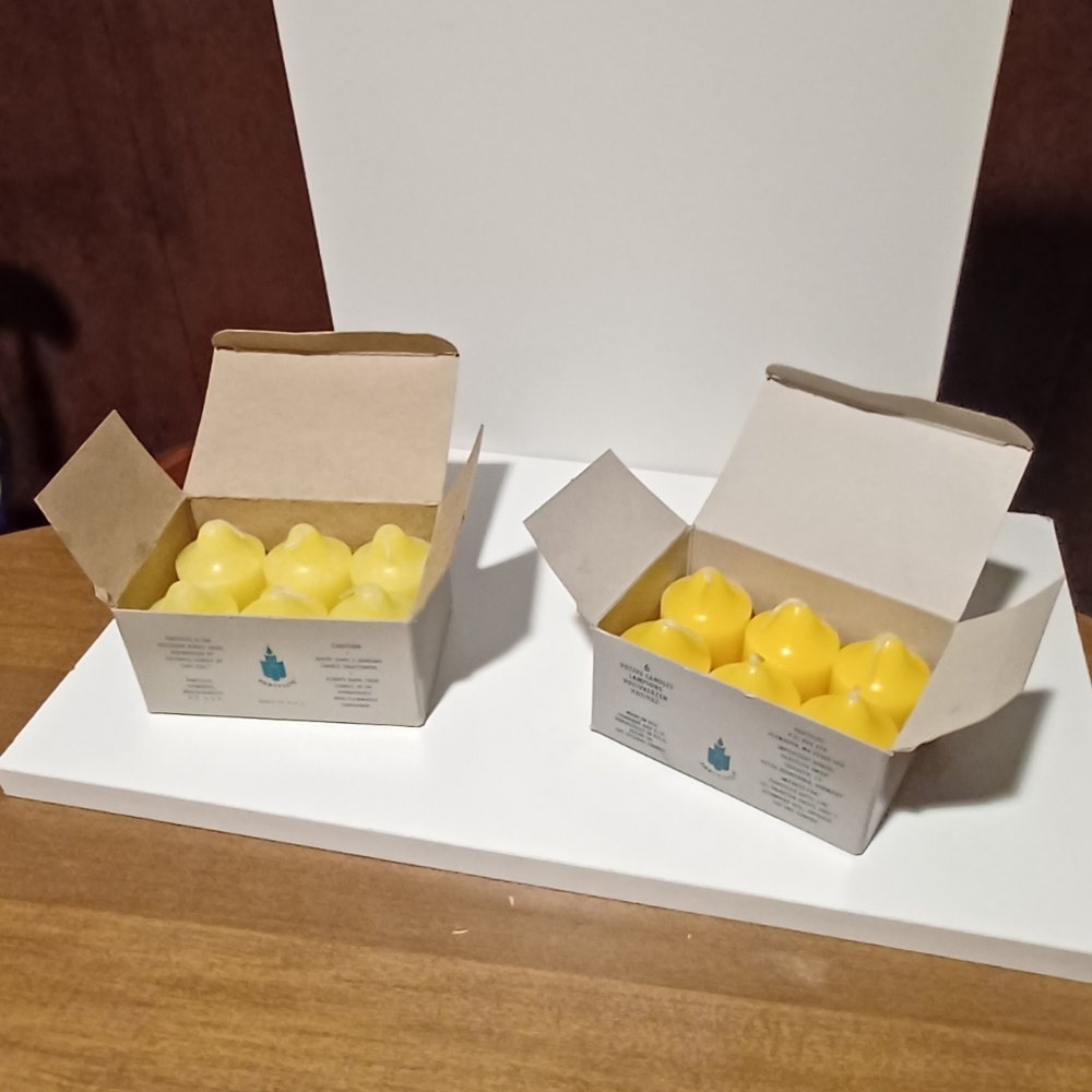PartyLite Citronella Scented Votive Candles - Set of 12